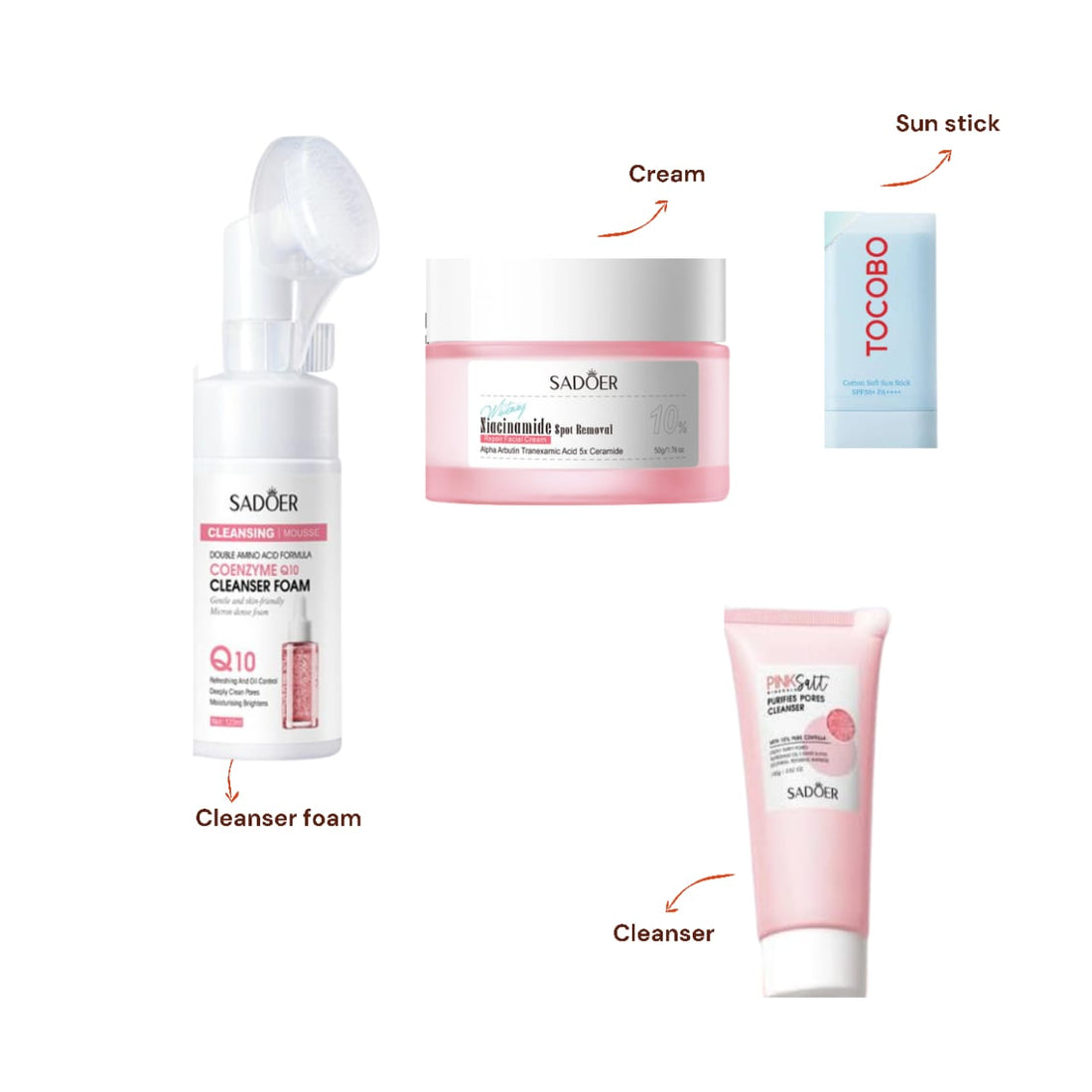 Sadoer Ultimate Glow Skincare Set