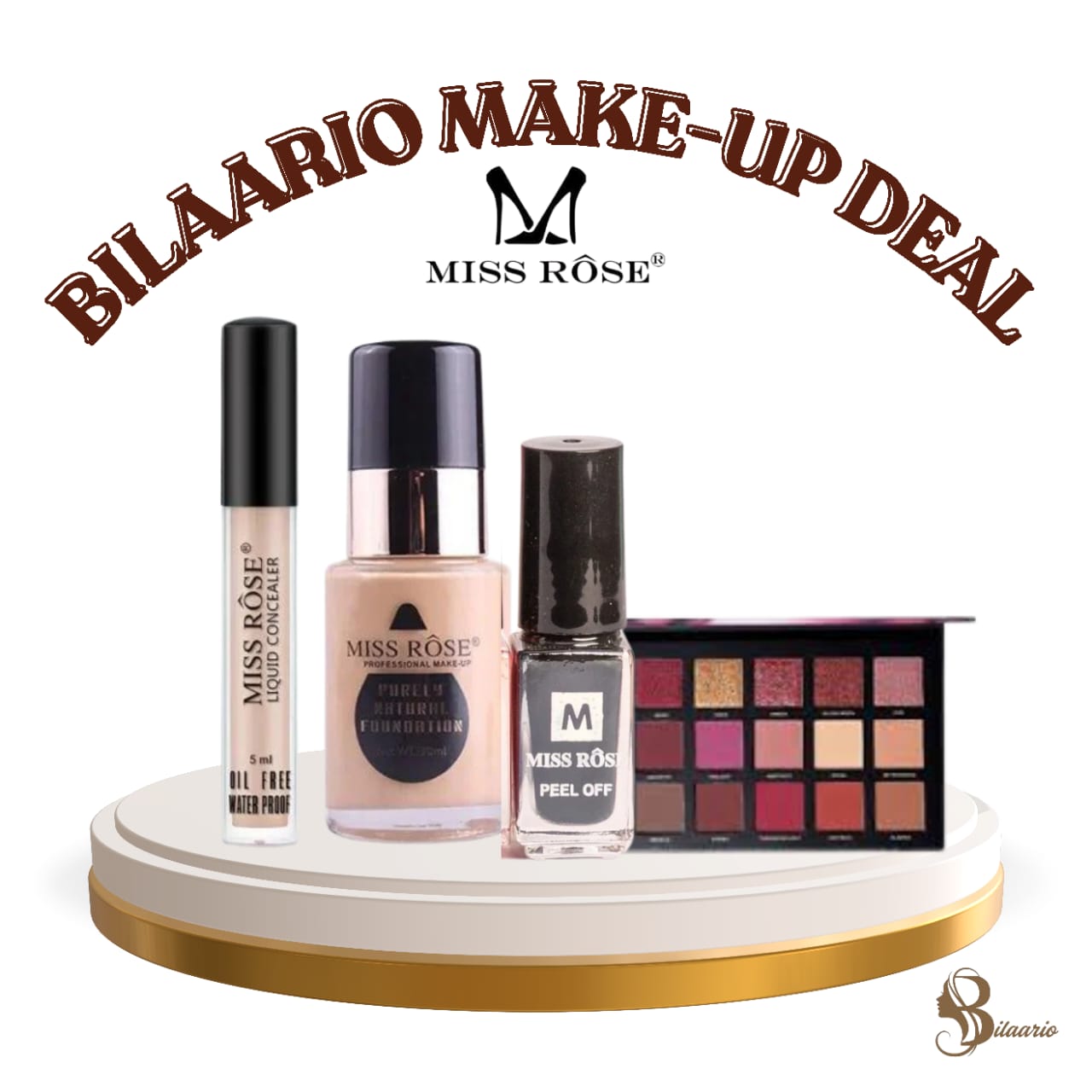 Miss Rose Beauty Pro Kit Set of 4