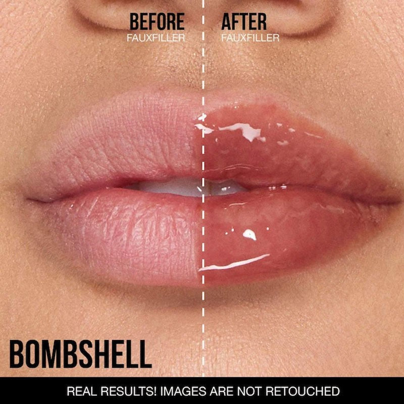 Huda Beauty Faux Filler Shiny Non-Sticky Lip Gloss