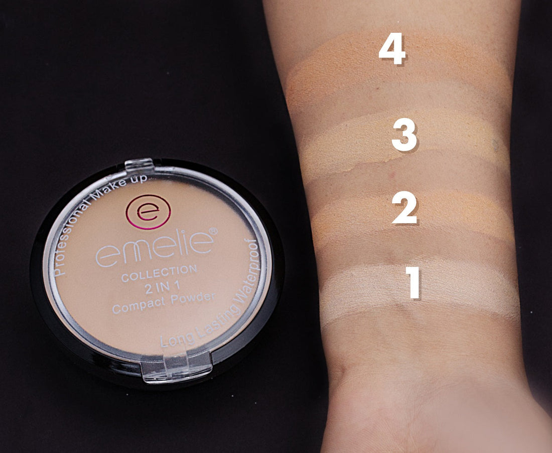 Emelie 2 in 1 Compact Powder