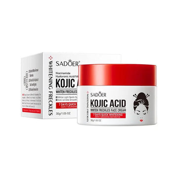 SADOER Kojic Acid Whiten Freckles Face Cream ( The Savings Spot Sale )