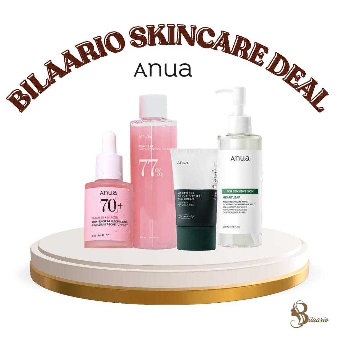 Anua Glow Revival Skincare Set