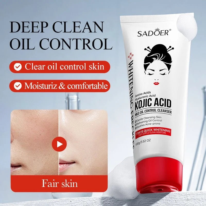 SADOER Kojic Acid Mild Oil Control Cleanser ( The Savings Spot Sale )