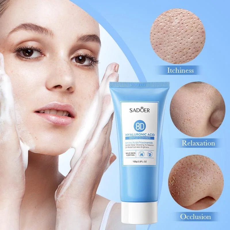 SADOER 8D Hyaluronic Acid Gentle Cleanser ( The Savings Spot Sale )