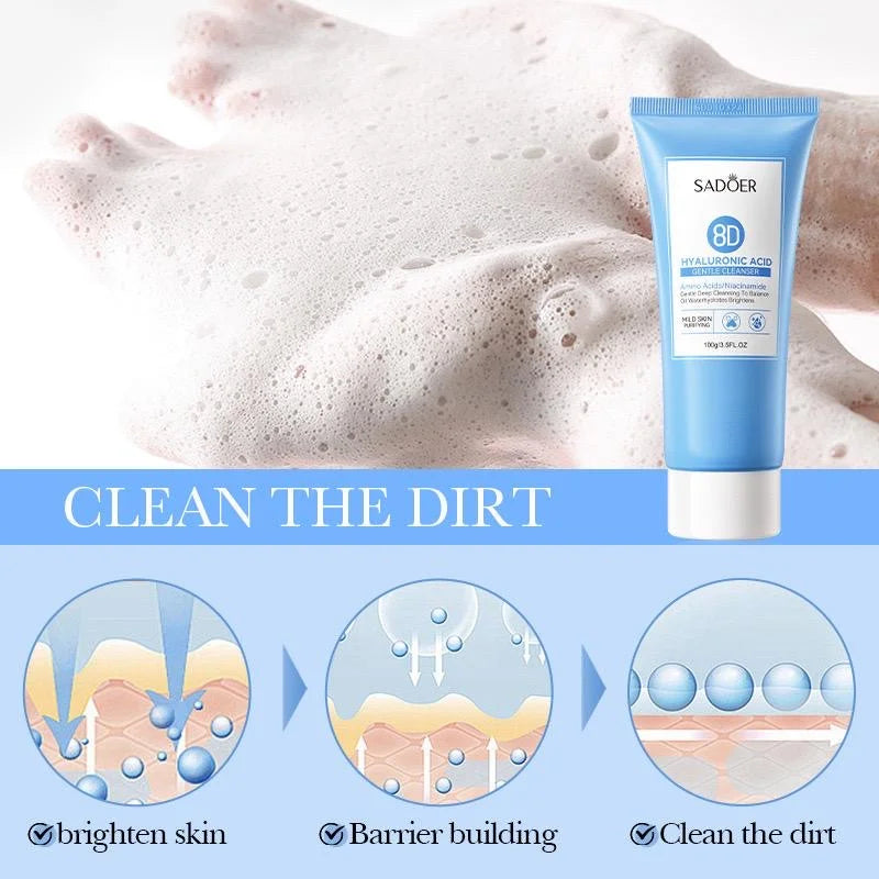 SADOER 8D Hyaluronic Acid Gentle Cleanser ( The Savings Spot Sale )