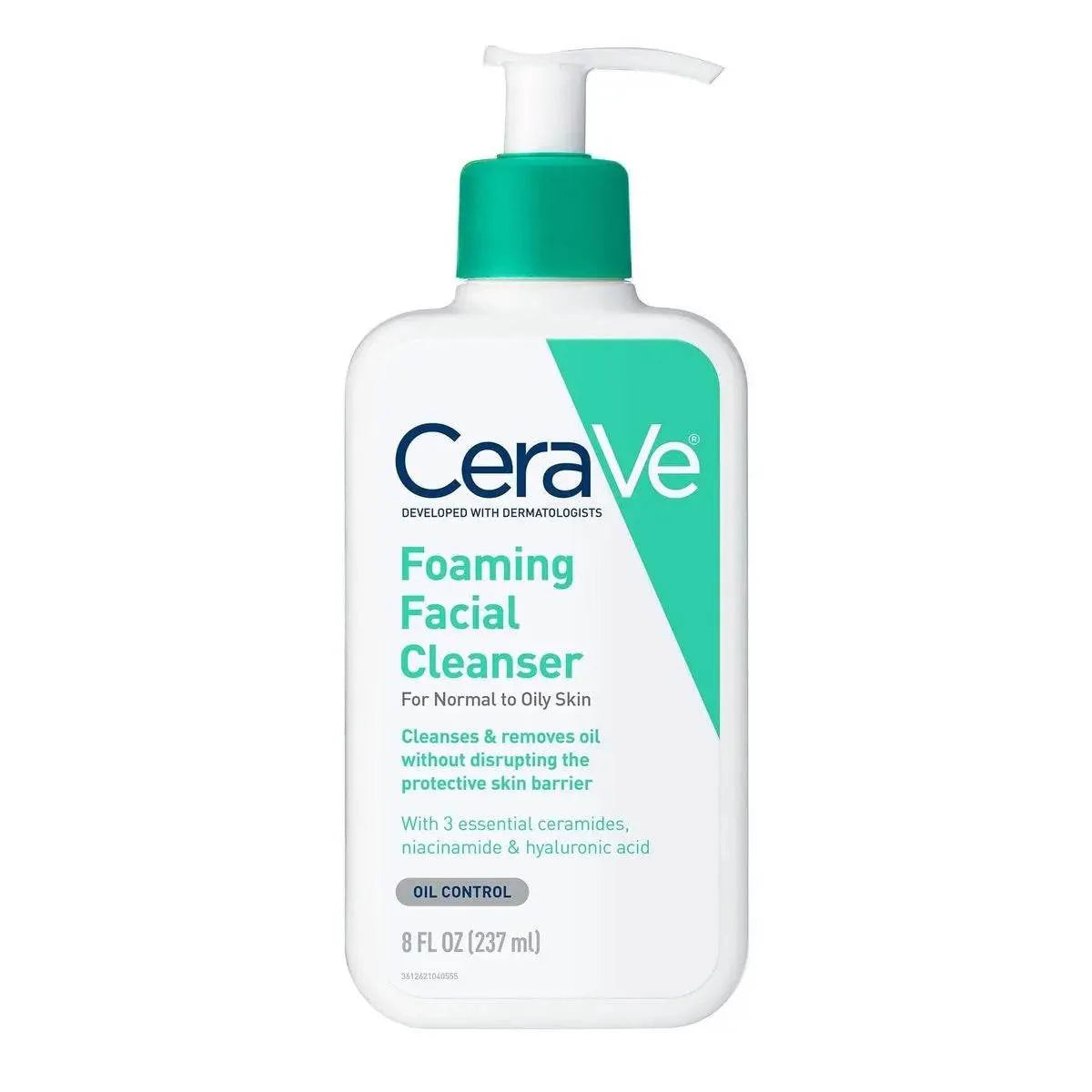 CeraVe Foaming Facial Cleanser | Oily Skin to Normal
