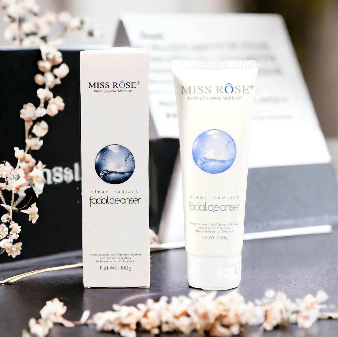 Miss Rose Clear Radiant Facial Cleanser – 100g Deep Cleansing & Moisturizing