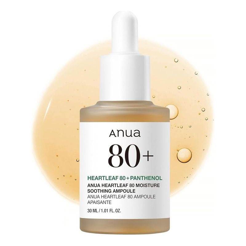 ANUA 80+ Heartleaf 80 + Panthenol Ampoule ( New Packaging ) ( The Saving Spot Sale )