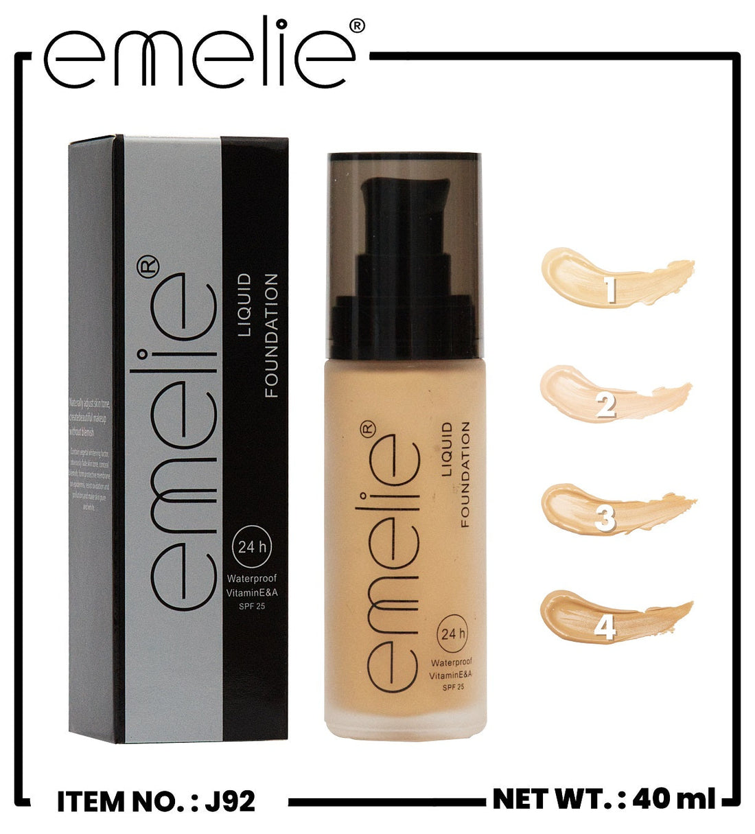 Emelie Liquid Foundation