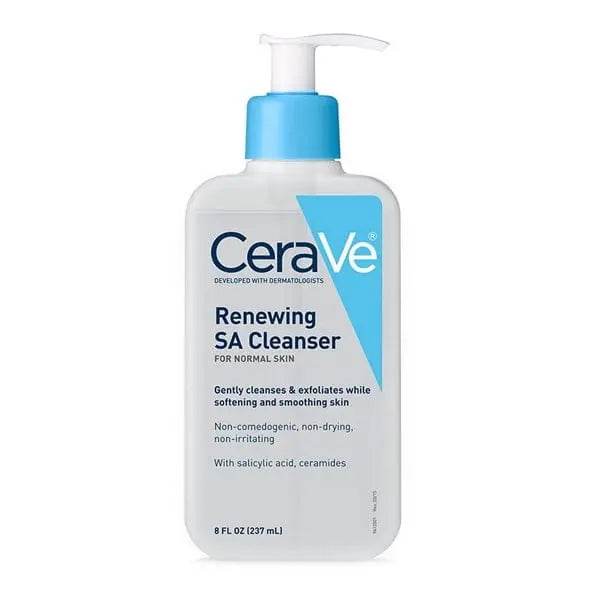 CeraVe Renewing SA Cleanser: Smooth Skin, Hydrating Exfoliation