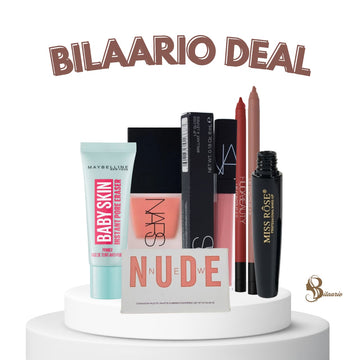 Bilaario Flawless Glow Makeup Kit – 7-Piece Full Face Set