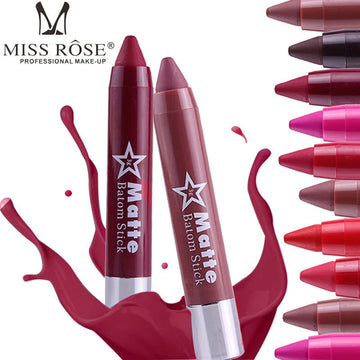 Miss Rose Matte Lip Batom Crayon
