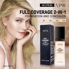 APK Full Coverage 2-IN-1 Foundation and Concealer