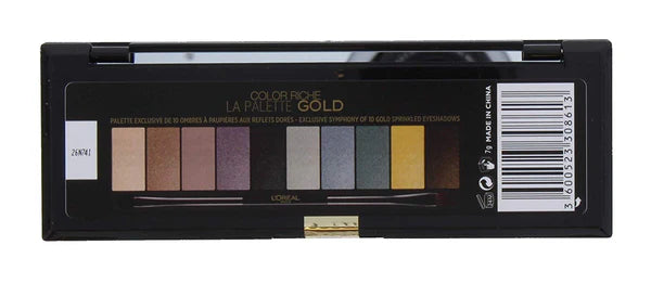 L'Oreal LA Palette Gold Eyeshadow Palette - 7g