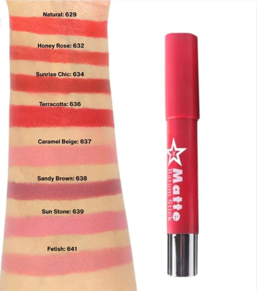 Miss Rose Matte Lip Batom Crayon