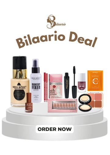 Miss Rose Everyday Glam Beauty Bundle Set of 11